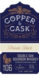 Copper & Cask - Private Batch 8 Year Double Oak Bourbon, WS-06 (750ml) (750ml)